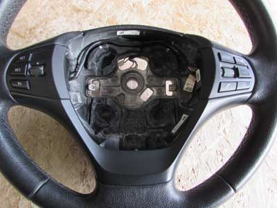 BMW Leather Steering Wheel Multifunction Not Heated 32306854753 F30 320i 328i 330i 335i 340i5